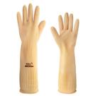 Luva Latex Natural Ranhurada Volk Tam M