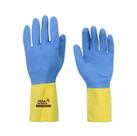 Luva latex/neopreme bicolor slim volk