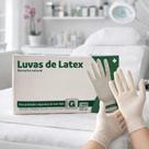 Luva latex sem pó tam g neomex Luva latex sem pó tam g neomex