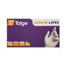Luva latex uso geral c/pó (100unid) - talge