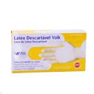 Luva Látex Volk c/100un Tam. PP Luva Látex Volk c/100un Tam. PP