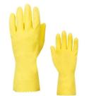 Luva Latex Volk Silver Slim Amarela M