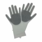 Luva Lava Louças c/ Esponja Silicone Casa Cozinha