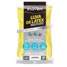 Luva Limpeza Borracha Látex Amarela Multiuso Par Tamanho P