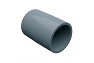 Luva Lisa De Encaixe Pvc 1'' Cinza Para Eletroduto Condulete