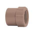 Luva Lisa Rosca 25mm x 1/2'' PVC PN 750 kPa - Amanco