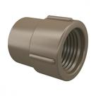 Luva Lr Fortlev 1/2 X 1/2 Marrom - Kit C/25 Unidades