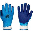 Luva Malha Kalipso Bluegrip Palma Emboarrachada M Par 02.01.2.2 - Kit C/12