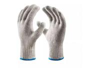 Luva Malha Lisa Tricotada Branca Cottonflex equotGequot c/12pcs Luva Malha Lisa Tricotada Branca Cottonflex equotGequot c/12pcs