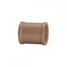 Luva Marrom Amanco Liso/Liso 60Mm 11747 - Kit C/10