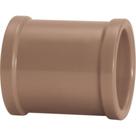 Luva Marrom Amanco Liso/Liso 75Mm 10015/11748 - Kit C/5 Luva Marrom Amanco Liso/Liso 75Mm 10015/11748 - Kit C/5