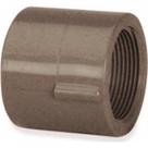 Luva Marrom Tigre Liso Rosca 25Mm X 3/4'' - Kit C/30