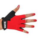 Luva Meio dedo Feminina Ciclismo Neoprene Bike Proteção UV Vermelha Luva Meio dedo Feminina Ciclismo Neoprene Bike Proteção UV Vermelha