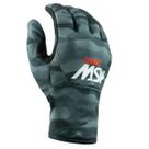 Luva Mociclista Asw 365 Camuflada Cinza Proteção Moto