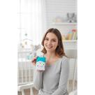 Luva Mordedor Silicone Urso Bebê Alivia Dentição Azul