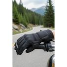 Luva Moto Impermeável Cano Longo Preto 3G