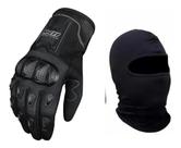 Luva Moto X11 Blackout 100% Impermeável + Balaclava