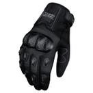 Luva motociclista feminina BLACKOUT 2 preto c/ protetor de articulação Luva motociclista feminina BLACKOUT 2 preto c/ protetor de articulação