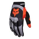 Luva Motocross Fox 180 Emotion Cinza Cross Trilha Off Road
