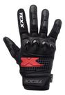 Luva Motoqueiro Texx Old Shoot Cano Curto Couro Preta