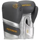 Luva Muay Thai Boxe Kickboxing Elite Chumbo/Amarelo Pretorian