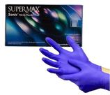 Luva Nitrilica Azul Sonic Tam G - Supermax