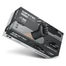 Luva nitrílica black sem pó safetec - g - 100 un