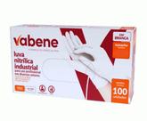 Luva nitrilica branca tam m com 100un vabene Luva nitrilica branca tam m com 100un vabene