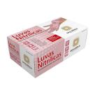 Luva Nitrílica Descartável Descarpack - Rosa - Tamanho P - 100 Unidades