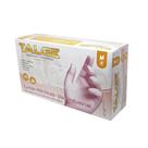 Luva Nitrílica Rosa Talge 100 Unid Sem Pó - Média 8