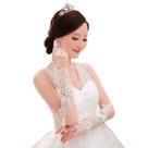 Luva Noiva Debutante Casamento manguito Renda Cristal longa