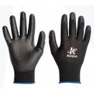 Luva Nylon/Pu Na Palma Preta Xg Kalipso Luva Nylon/Pu Na Palma Preta Xg Kalipso