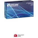 Luva p/ procedimentos Safemax Nitrílica Azul Safemax M