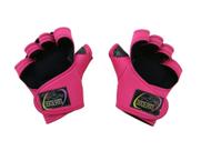 Luva para Academia Luva com Polegar de Neoprene Rosa