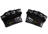 Luva para Academia Meia Luva de Neoprene Zebra