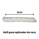 Luva Para Aplicador De Cera Bralimpia 35 Cm Uso Profissional