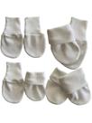 Luva para bebê kit com 4 pares
