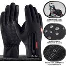 Luva Para Moto Bike Touch Screen Térmica Impermeável