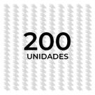 Luva Para Terminal Encaixe Fêmea Com Trava 1 Via Kit 200 Uni