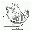 LUVA PINHAO para MBB 1620E ATRON 2324 2429 ATEGO 1718 1726 1
