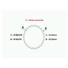 LUVA PINHAO para MBB 1935 (31 ESTRIAS/ 10 FUROS)