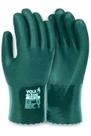 Luva pvc forrada 26cm palma aspera tam 10,5 ...