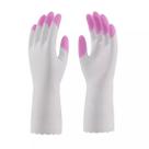 Luva PVC Limpeza Reforçada Household Silk Touch Super Safety CA 45652