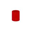 Luva pvc lisa 3/4'' vermelha - maxxbox