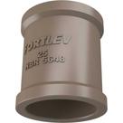 Luva PVC Liso Liso Marrom D 1.1/4 Fortlev - Kit C/10 Unidades Luva PVC Liso Liso Marrom D 1.1/4 Fortlev - Kit C/10 Unidades