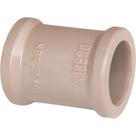 Luva PVC Liso Liso Marrom D 1.1/4 Plastilit - Kit C/10 Unidades Luva PVC Liso Liso Marrom D 1.1/4 Plastilit - Kit C/10 Unidades