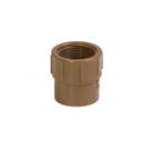 Luva PVC Marrom Soldável e Rosca 50mm x 1.1/2" (LR) Krona Luva PVC Marrom Soldável e Rosca 50mm x 1.1/2" (LR) Krona