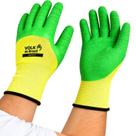 Luva Segurança Green Fit Revestimento Látex Corrugado Volk CA 48461 Tamanho:GCor:Verde