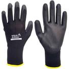 Luva Segurança PU Tátil Black Smart Volk CA 46932 / 48366 Tamanho:GCor:Preto Luva Segurança PU Tátil Black Smart Volk CA 46932 / 48366 Tamanho:GCor:Preto