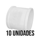 Luva Simples Esgoto Secundário PVC 40 MM Plastubos
